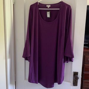 Purple Tunic-brand new (with tags)